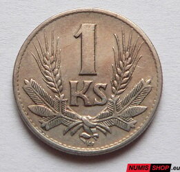 1 koruna SR 1945