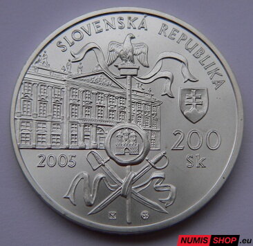 200 Sk Slovensko 2005 - Bratislavský mier - BK