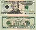 USA - 20 dollars - 2017A - J - UNC