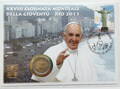 Vatikán 2 euro 2013 - Rio de Janeiro - numisbrief