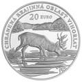 20 eur Slovensko 2023 - Chránená krajinná oblasť Vihorlat - PROOF