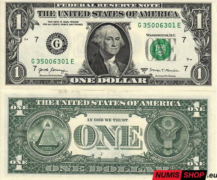 USA - 1 dollar - 2017A - G - UNC