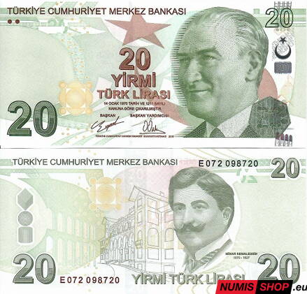 Turecko - 20 liras - 2009 - UNC