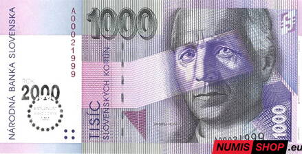 1000 Sk - 1993 - Bimilénium