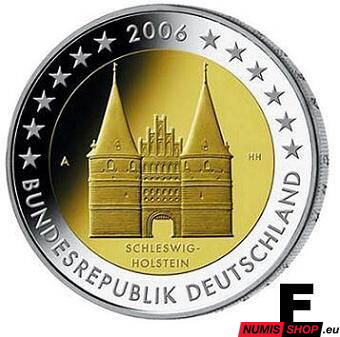 Nemecko 2 euro 2006 - Šlezvicko-Holštajnsko - F - UNC