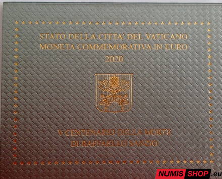 Vatikán 2 euro 2020 - Raffaello
