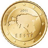 10 cent Estónsko 2011 - UNC