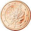 1 cent Nemecko 2002 - F - UNC