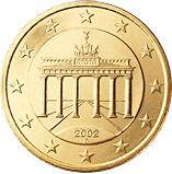 50 cent Nemecko 2002 - F - UNC 