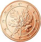 5 cent Nemecko 2002 - F - UNC 