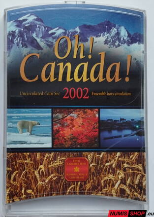 Kanada - sada mincí Oh! Canada! - 2002 - BU