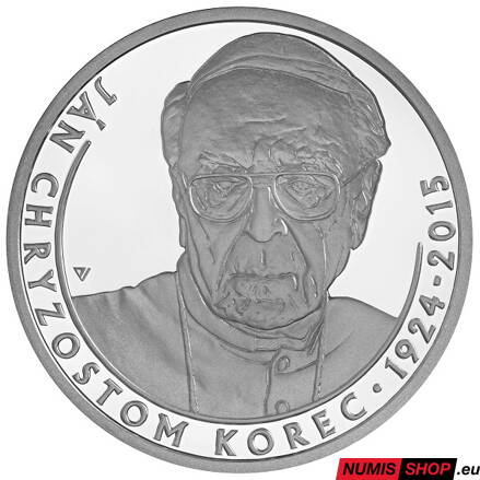 10 eur Slovensko 2024 - Ján Chryzostom Korec - PROOF